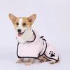 Modern Comfortable Quick-drying Absorbent Leisure Bathrobe Coat for Dogs Cats-Microfiber Material All Seasons Use Custom Logo