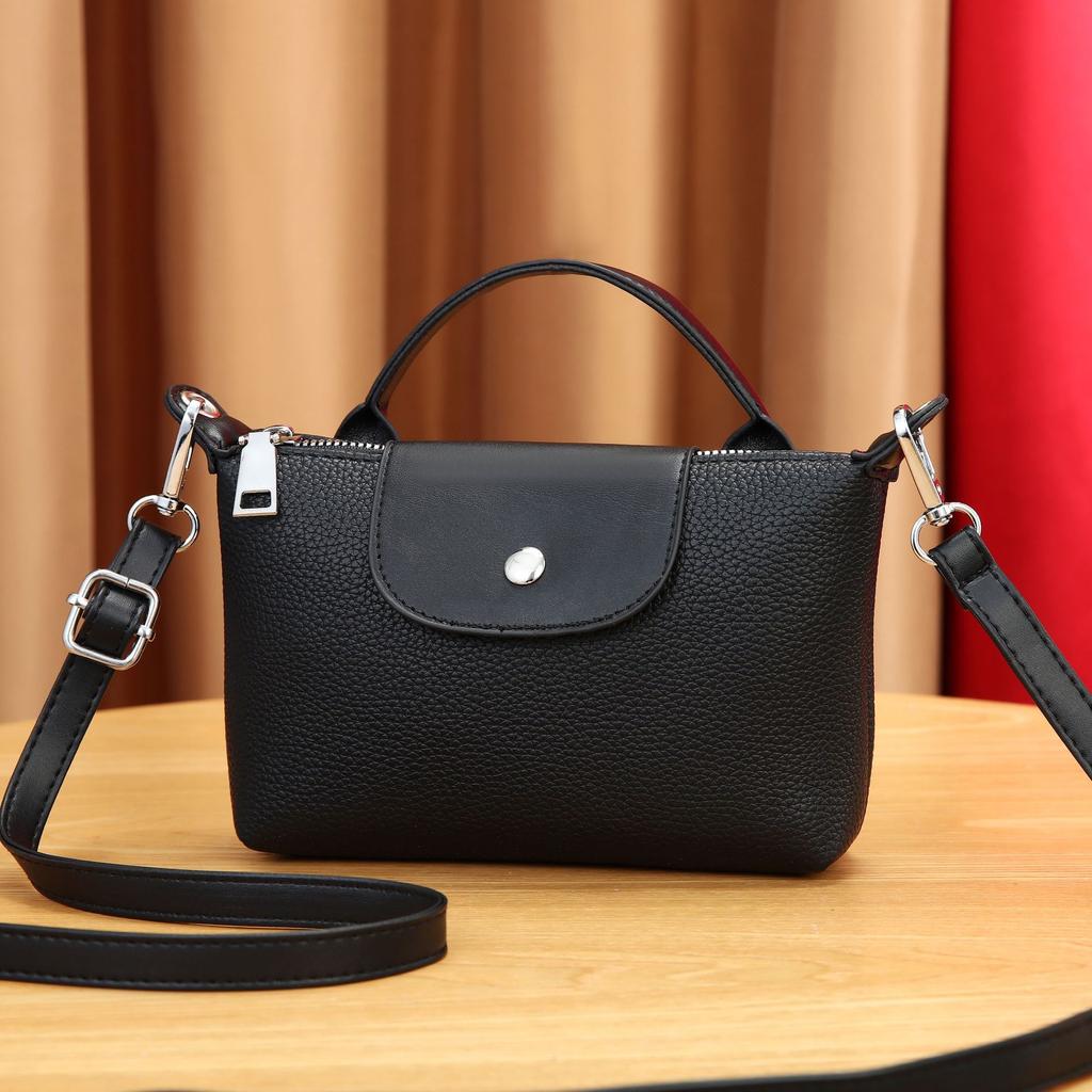 Longxiang bag single shoulder crossbody women's bag pu texture handbag bag l