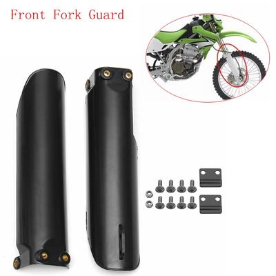 2 STÜCKE Motorrad-Vorderradgabel-Schutzabdeckung Protektoren Schutz Kunststoff für 140ccm 160ccm Dirt Pit Bike Vorderradgabel-Absorber-Kotflügelabdeckung