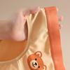 Women's Cotton Underwear Cute Cartoon Bear Print Low Rise Panties Breathable Soft Stretch Cheeky Briefs
