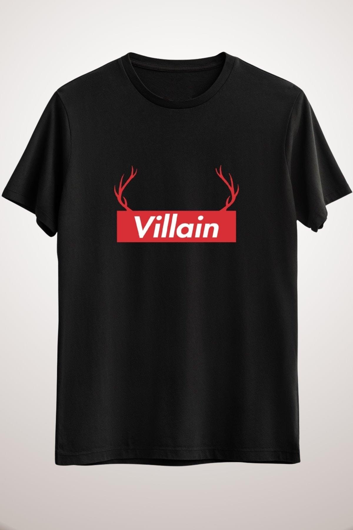 

Erkek Siyah I m A Villain My Deer!