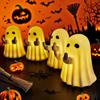 Luminous Ghost White Ghost Festival Party Decoration Courtyard Ornament Study Desk Decoration Small Ornament Luminous Ghos
