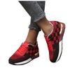 Women's Sports Shoes Thick Sole Single Shoes Round Head Casual Mesh Shoes