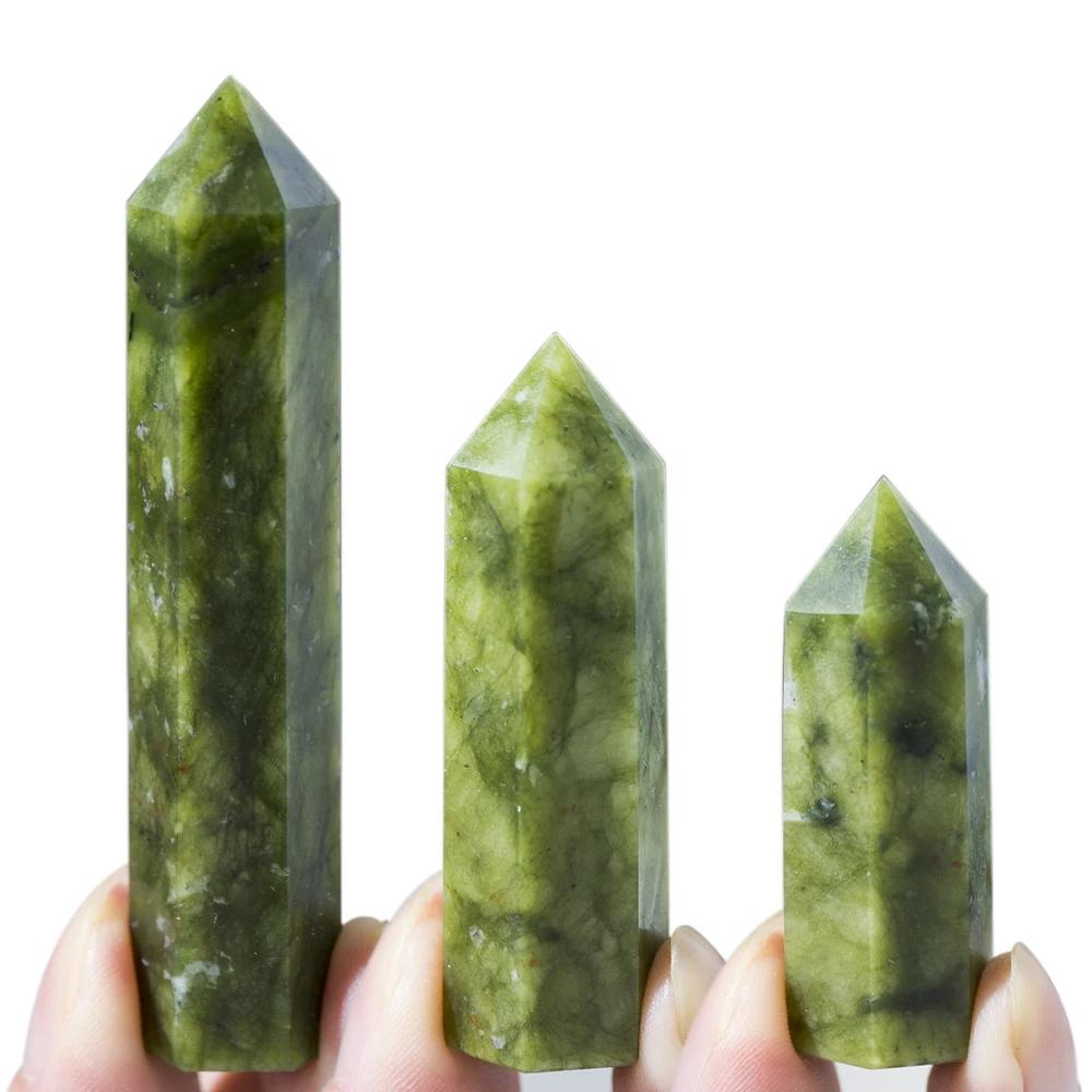 Natural Stone And Crystals Point Wand Witchcraft White Amethyst Home Decor Natural Crystal Mineral Desktop Handicraft Decoration