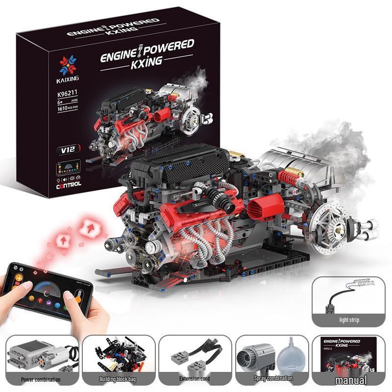 5-in-1 Remote Control Wall-E Robot Building Kit, Compatible with Lego, for Electric Science Education