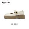 Augustine Mary Jane Shoes Women's 2025 Summer New Platform French Style Not Tired Feet Beautiful Casual Shallow Mouth Single Shoes