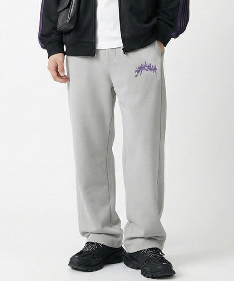 SEVENSELAH P.S Smile Logo Sweatpants Gray