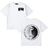 2026 Singer Damso Harajikou Patternprinted Tshirt Shortsleeved Womens Blouse Suitable for Vintage Music Enthusiasts To Wear