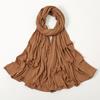 Premium Jersey Hijab Scarf For Muslim Women Turban Femme Africaine Hijabs For Woman Head Wrap Hoofddoek Headscarf Ramadan