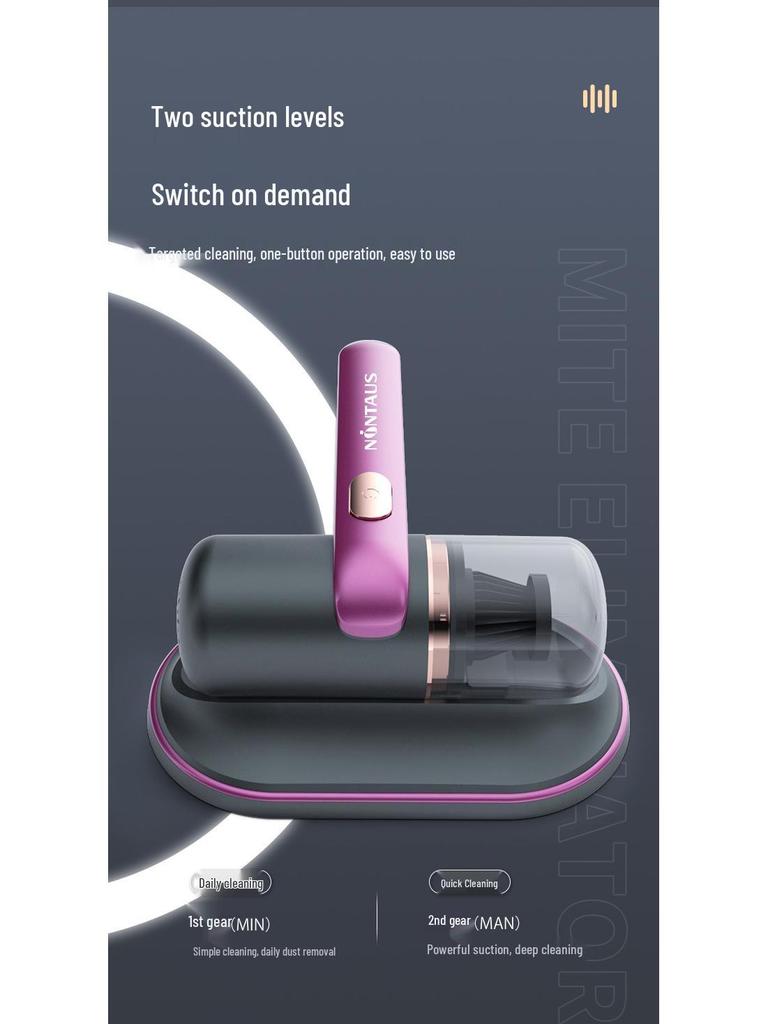 Portable Wireless UV Mite Remover Vacuum for Beds