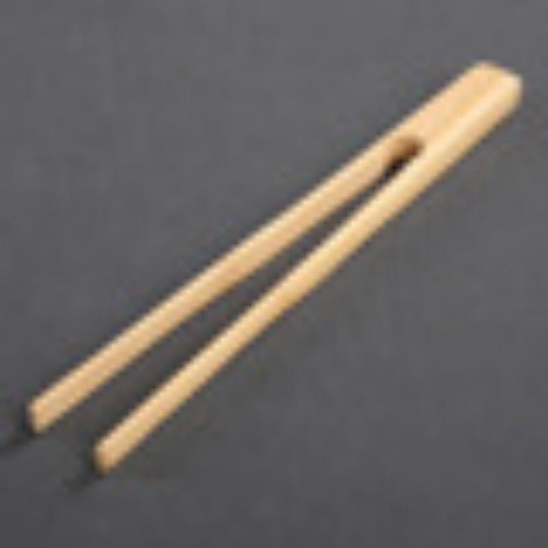 Bent Bamboo Tea Tongs