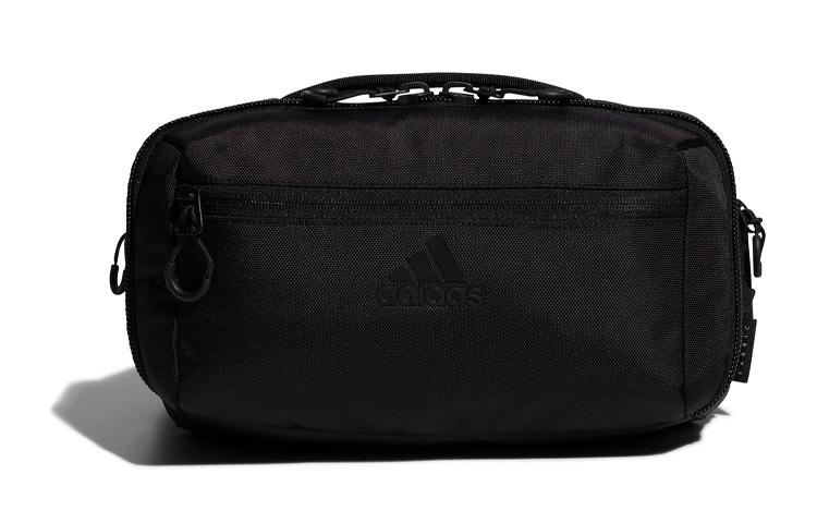 

Adidas Nylon Fabric Crossbody Bag, Handbag Regular Unisex Pure Black GL8565