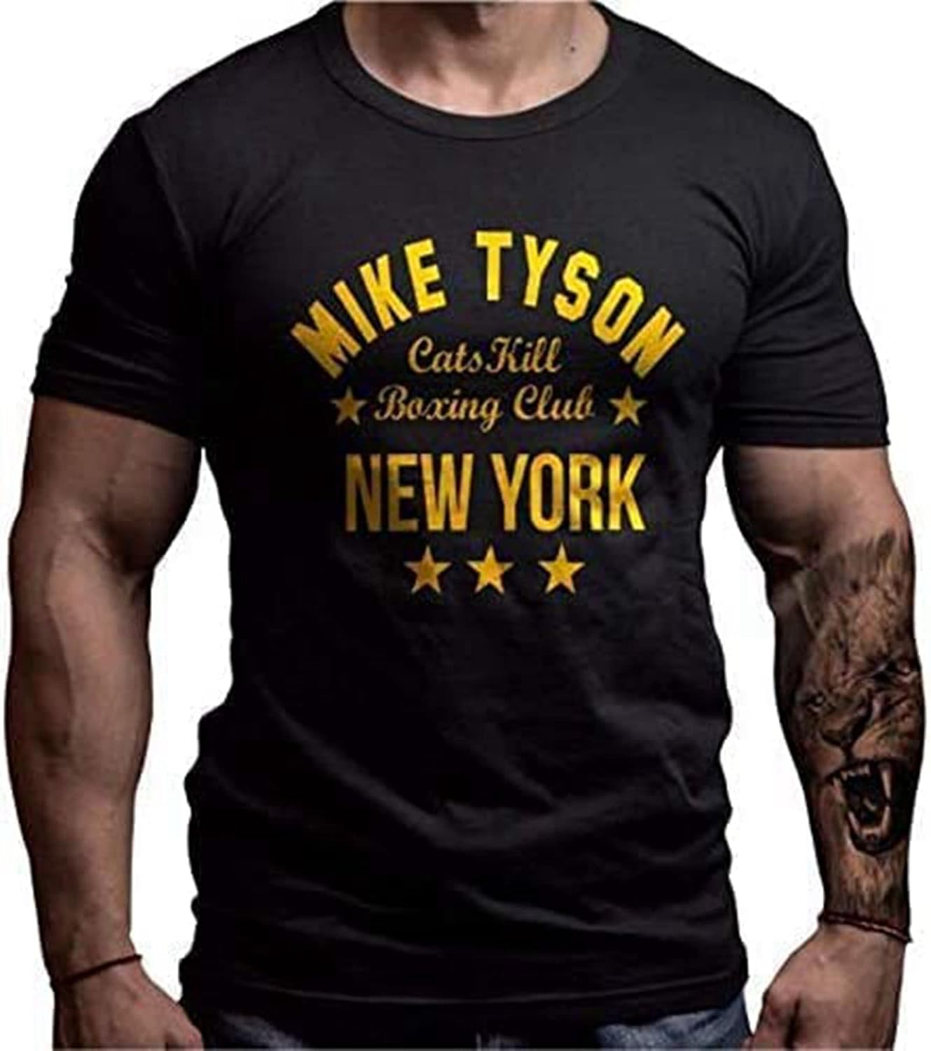 Mike Tyson Boxing Tshirt XS чёрный