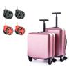 Universal Quiet 360 Degree Swivel Wear-resistant Smooth Luggage Wheels Sturdy Removable Furniture Casters Furniture Accessories