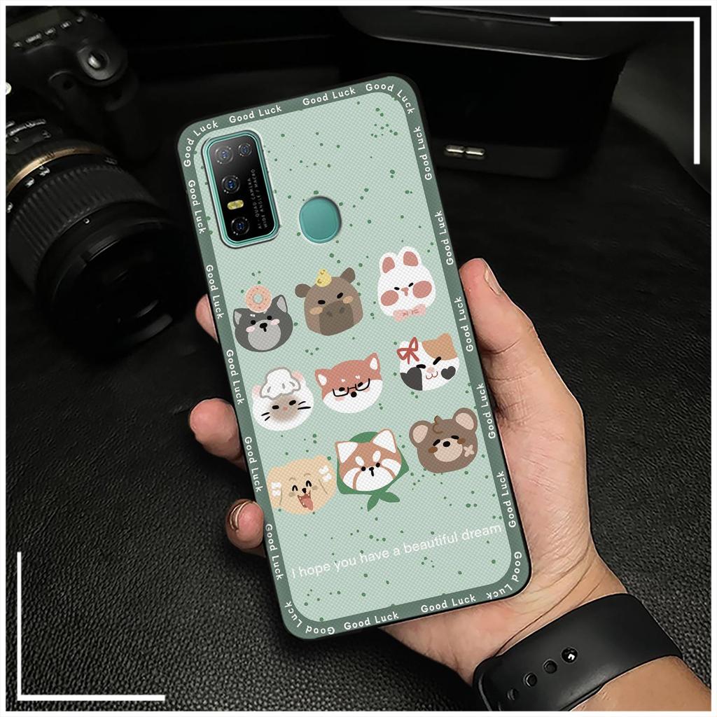 Full Wrap Anti-knock Phone Case For Doogee N30 Graffiti Shockproof TPU Back Cover Cute Silicone Anti-dust Fashion Design