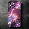 Genshin Impact Yae Miko Soft Phone Case for iPhone 16 16E 17 Air 15 Pro Max 14 Plus 13 Mini 11 12 7 Black Cover Back Shell