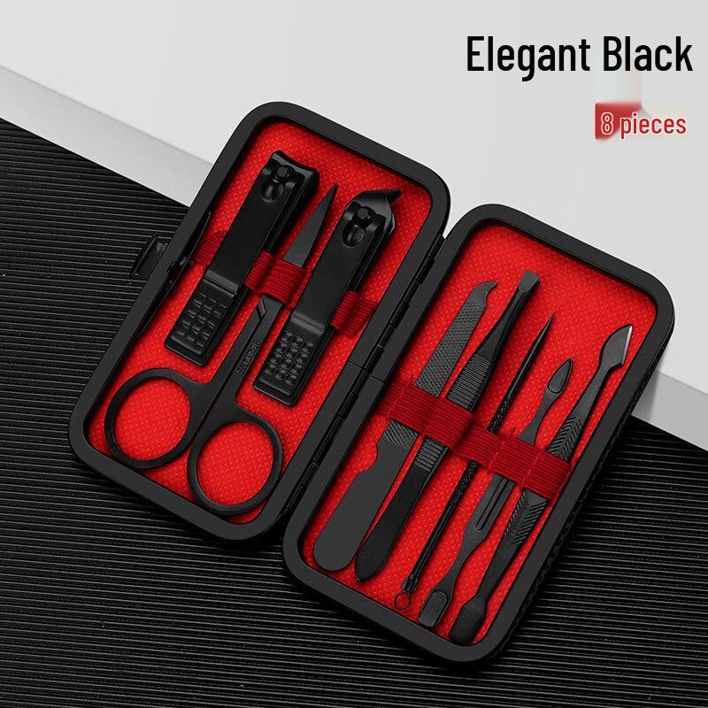 Saijiarui 8-Piece Nail Clipper & Grooming Kit
