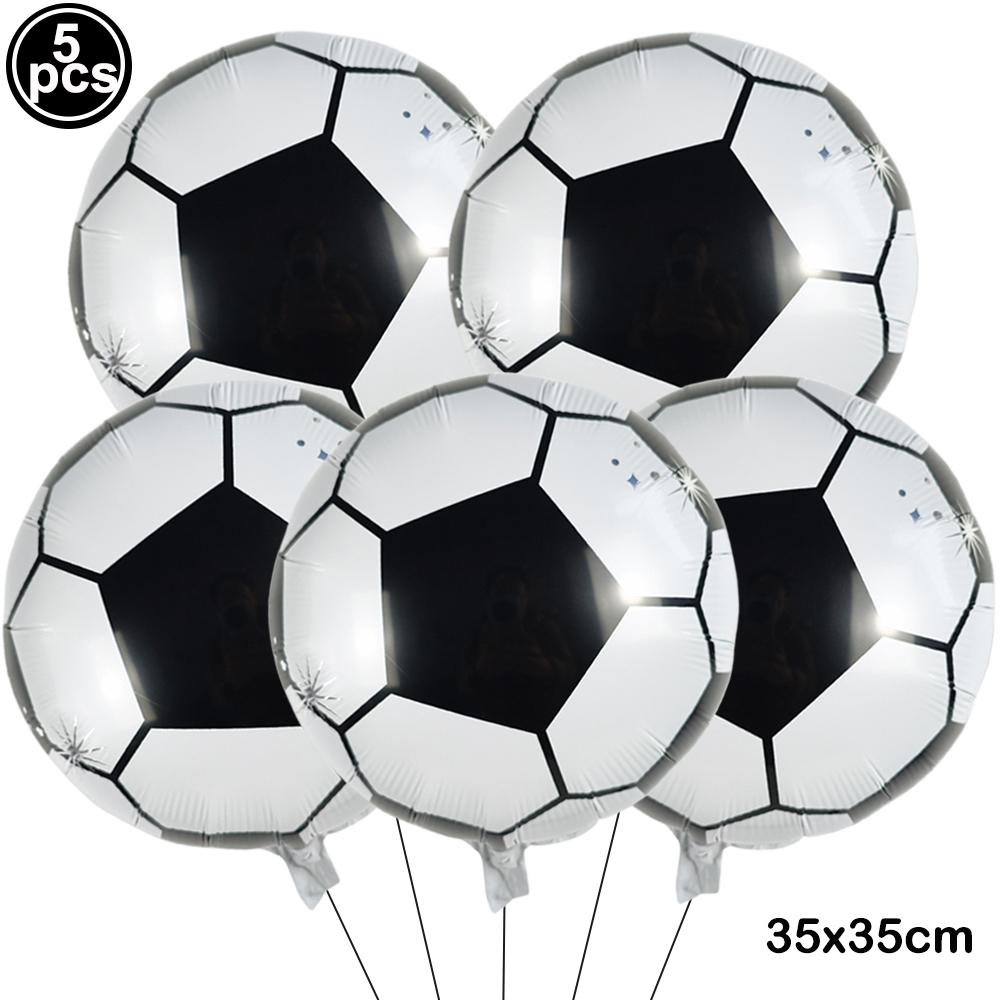 Standing Soccer Foil Balloon Kids Football Theme Birthday Party Baby Shower Decor Football Club Decor Supplies Boys Gifts