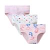 Zertifizierte Baumwoll-Dreieckunterwäsche für Mädchen - Atmungsaktive Baby-Shorts im europäischen und amerikanischen Stil