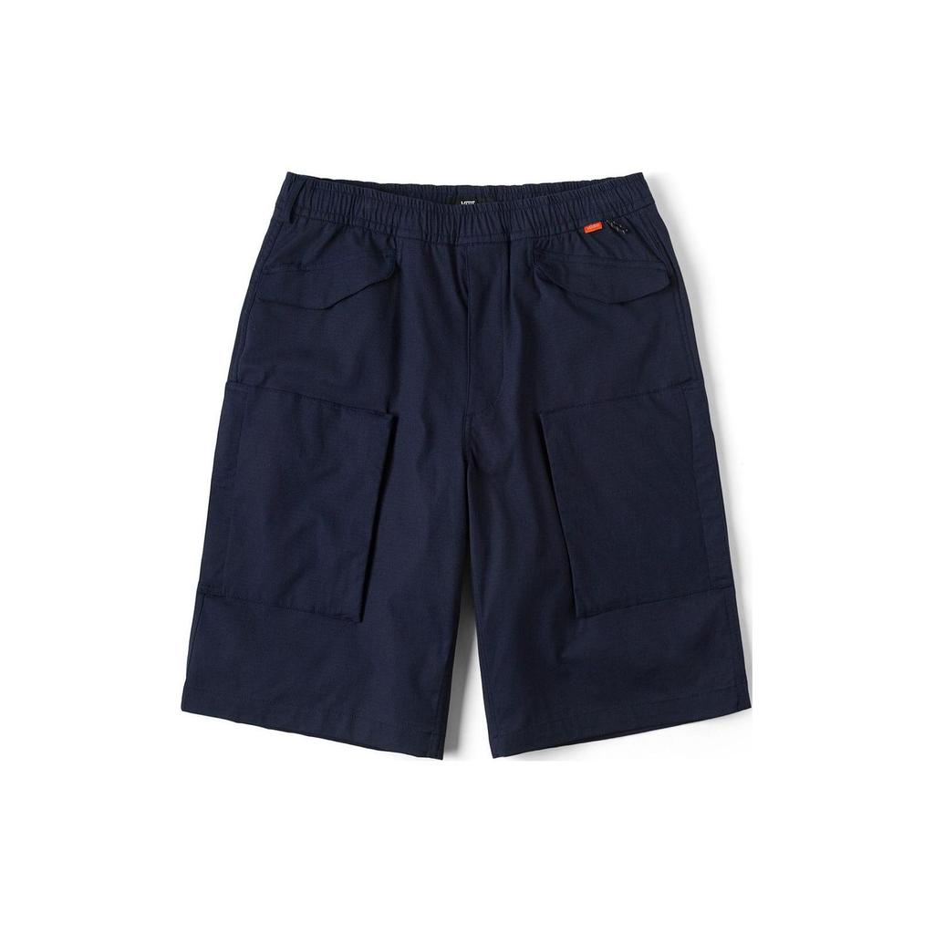 Vans Solid Color Sports Casual Shorts Men Shorts Dark-Blue VN000JEDDNC