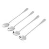 2Pcs Dessert Grade Spoons Food Rust-proof Stainless Steel Milk Coffee Dessert Honey Soup