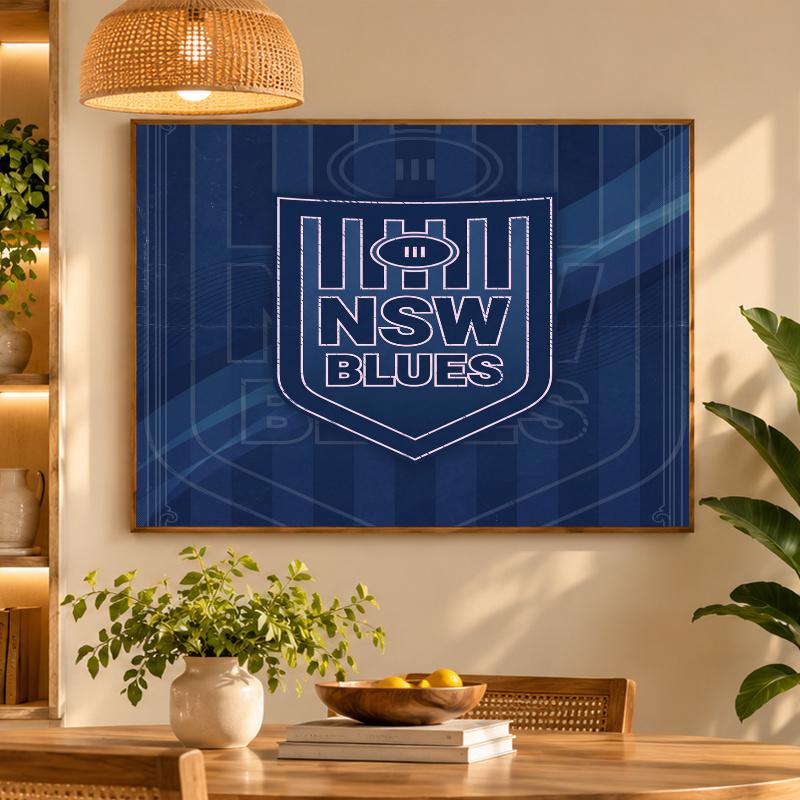 5D Diamond Painting NSW Blues DIY Full Drill Diamond Art Kit Home Decoration