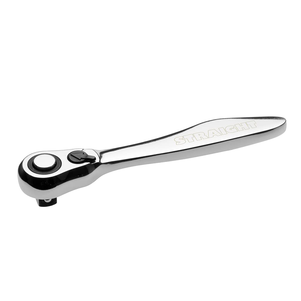 

STRAIGHT Ratchet Short Wrench, 120-Gear, Handle, 3/8 (9.5mm) Drive, 10-9830