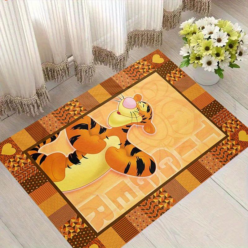 

1pc Disney Cartoon Characters Pattern Carpet Area Rug Non-slip Carpet Hand Washable Floor Mat Suitable For Living Room Bedroom Home Decor Ro 60cm by 90cm
