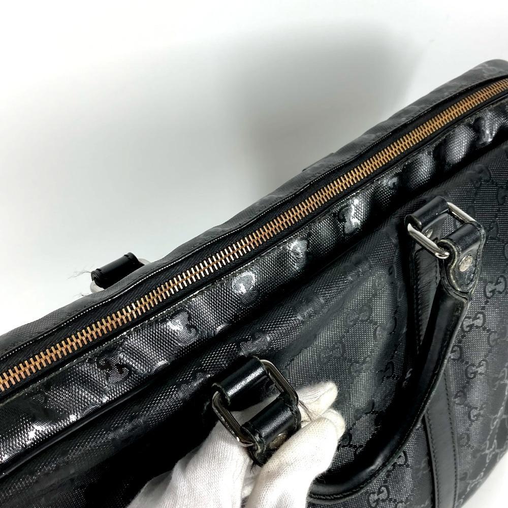 Gucci 201480 GG IMPRIME Logo Bag Tote Bag Hand Bag Document Bag Business Bag