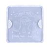 Santa Cookie Tray Resin Crafts for Making Christmas Decor Christmas Resin Molds Large Square Tray Molds Home Crafts