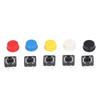 25 PCS Round Shape Tact  Push Button Switch 4 Pin Tactile Push Button Kit  for Arduino Projects
