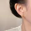 Niche Design Light Luxury Needle-plated 14K Personalized Earrings