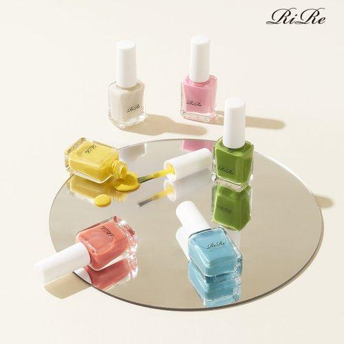 

RIRE Glossy Mood Nail 7ml (10color) /Self Nail 04. Retro Green