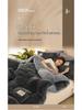 Thickened Winter Coral Fleece Blanket with Snowflake Design for Dormitory Mattresses