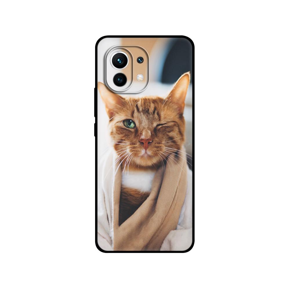 For Xiaomi Mi 11 | Mi 11 Lite 5G NE 4G | Mi 11i Case Back For Xiaomi Mi 11 Ultra Phone Cover Silicon Funda Black Tpu Case