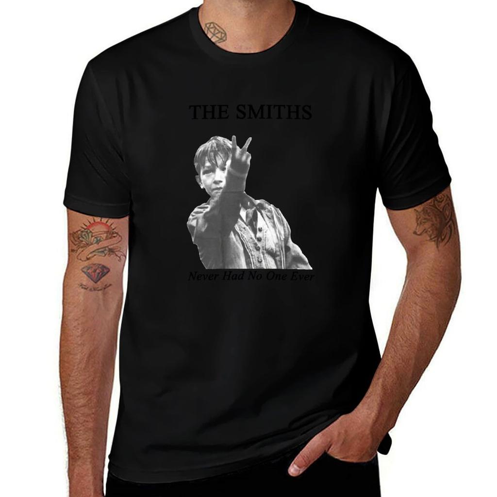 The Smiths Never Had No One Ever Vintage Wash T-shirt Man T Shirts Cotton G Man T Shirts For Men Essential T Shirt T-shirt