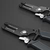 High Carbon Steel Cable Stripping and Crimping Tool with Ergonomic Handle Wire Cutter Cable Stripper for Comfortable Use