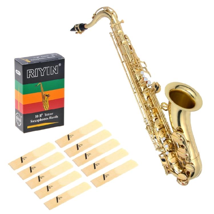10 pz Ance per Sassofono Tenore Forza 1.5-4.0 Tono Bb Ancia per Strumento Sassofono