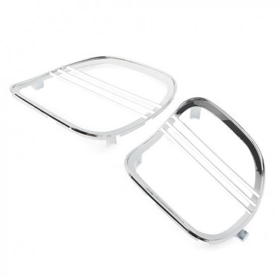 For Harley Road Glide FLTRX 2015-2021 Chrome Tri-Line Speaker Grills Cover Trim