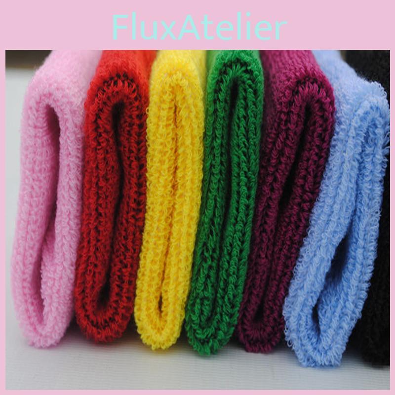 Band Sweat Wrist Sports Gym Sweatband Fitness Towel Fancy Dress Wristband Run