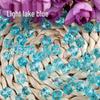 14mm Four-Sided Acrylic Square Beads for DIY Tissue Box Crafting