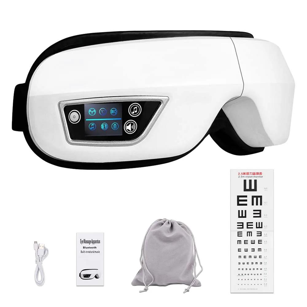 

Eye Massager Smart Airbag Vibration Eye Care Instrumen Heating Bluetooth Music Relieves Fatigue And Dark Circles Remove Weary