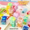 Kawaii Stationery Aesthetic Stationery Office Supplies School Items Gift for Kids Eraser Cleaner Cute Rabbit Eraser Funny Rubber