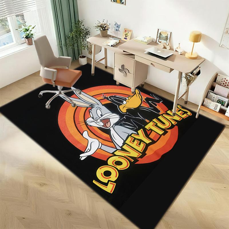 Looney Tunes Cartoon Carpets Suitable Room Office Bedroom Door Mats Birthday Gifts Holiday Gifts Carpet Living Room And Bedroom Mats