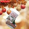 Christmas Decoration Fireplace Hanging Stocking 1pc Gingerbread Train with Red, White, And Green Peppermint Wh