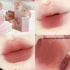 CAPUPU Velvet Matte Nude Lip Glaze - Long-Lasting Lip Mud for Yellow Skin.
