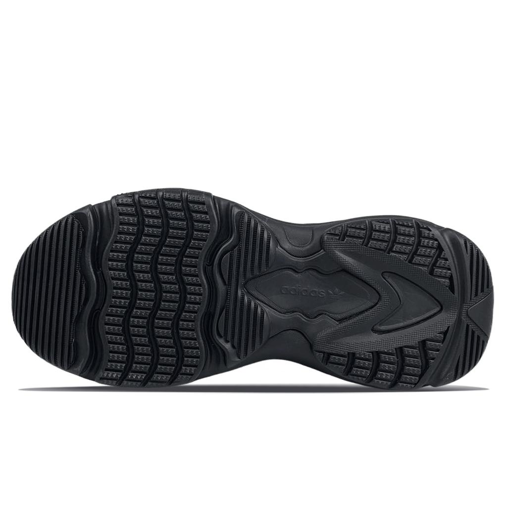 Adidas Originals OZGAIA Slip Resistant Low top Casual Shoes Women's Black Silver IG6045(Team401-)