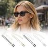 Fashion Flower Beads Eyeglass Holder Anti Drop Nonslip Glasses Chain Handmade Necklace Mask Lanyard Women Men