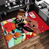 1pc Bing Print Area Rug - Soft,Washable Non-Slip Indoor Mat for Office Chairs,Living Room,Home Office Decorative Rug