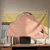 Funny Family Guy Peter Griffin Tapestry Cartoon Meme Print Wall Hanging for Bedroom Office Gamer Room Decor